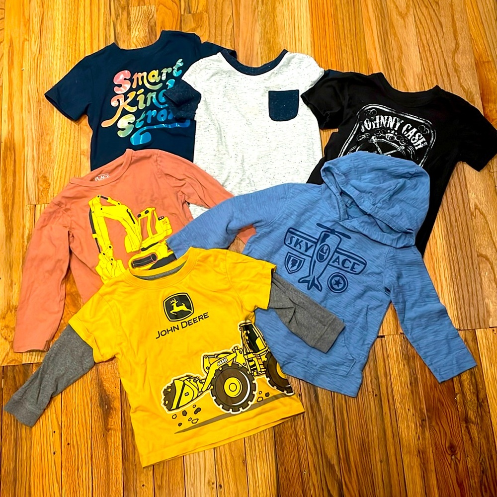 Bundle of boys clothes